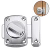 Türriegel Diebstahlsicherung Latch Edelstahl Drehriegel Produktbild-Vorschau 1