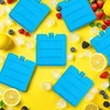 Mini Kühlakkus 6er Set blau - je 8 x 7 cm - Kleine Kühl Produktbild-Vorschau 5