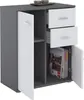 Kommode LOCARNO Highboard Bürokommode mit 2 Schubladen und Produktbild-Vorschau 2
