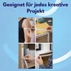 Knaak Maßband 150 cm weiß flexibel beidseitig lesbar für Produktbild-Vorschau 4