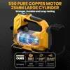 Elektrische Luftpumpe, mit 21V Akku und Ladegerät, 150 PSI, Produktbild-Vorschau 2