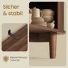 VASAGLE Sideboard mit Schiebetüren und Abgerundeten Ecken, Produktbild-Vorschau 5