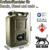 BigDean Benzinkanister 20L in Olivgrün mit flexiblem Produktbild-Vorschau 6