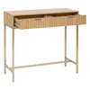 Konsola z dwoma szufladami TASSO, 80,5 x 35 x 90 cm Podgląd zdjęcia produktu 2
