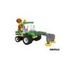 BLOCKI MyFarm Traktor Trekker Bauernhof Bausatz Spielzeug Produktbild-Vorschau 6