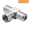 Sat-Adapter T-Stück Verteiler 1-x F-Stecker / 2-x Produktbild-Vorschau 4