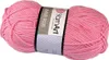 A ball of pink yarn on a white background. Podgląd zdjęcia produktu