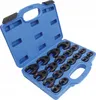 A set of specialized wrenches in a blue plastic case. Produktbild-Vorschau