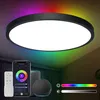 Ściemnialna lampa sufitowa, lampa sufitowa LED WIFI RGB do Podgląd zdjęcia produktu 1