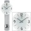 AMS Quarz-Pendeluhr, Quarzpendelwerk, 23x60x7cm, 7275 Produktbild-Vorschau 2