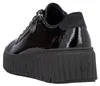 Rieker Damen Echtleder Sneaker schwarz, Damen:37 EU Produktbild-Vorschau 6