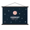 MuchoWow® Textilposter Sprichwörter - Zitate - Gute Nacht Produktbild-Vorschau 1