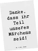 Mr. & Mrs. Panda Postkarte Spruch Gastgeschenke Märchen - Produktbild-Vorschau 1