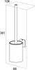 Tiger Toilettenbürste mit Halter Colar Chrom 1314830346 Produktbild-Vorschau 6