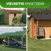 Bitumen Dachschindeln 2 m² rechteckig Schindeln Farbe: Rot Produktbild-Vorschau 4
