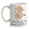 Mr. & Mrs. Panda Teetasse Maskenbildnerin Herz - Weiß - Produktbild-Vorschau 3