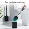 WC-Bürsten, Klobürste Silikon, Toilettenbürste Wandmontage, Produktbild-Vorschau 9