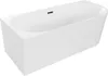 Mexen Mia freistehende Badewanne links 160 x 75 cm, weiß, Produktbild-Vorschau 1