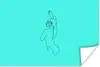 MuchoWow® Poster Linienkunst - Ballett - Frau 30x20 cm - Produktbild-Vorschau 1