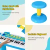 Tastiera elettronica per bambini TM10021BL, con sgabello, Anteprima dell’immagine prodotto 7