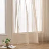 PolkaHome® Voile Gardinen mit Kräuselband 2er Set 140x235 Produktbild-Vorschau 5