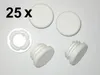 25 x Lamellenstopfen Rundrohrstopfen Ø 40 mm (Außen) Produktbild-Vorschau 2
