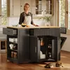 okwish Mobile Kücheninsel Küchenschrank mit Produktbild-Vorschau 1