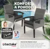 TecTake 404806, Polyester, Guma, Šedá Náhled obrázku produktu 4