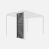 sweeek - Lamellenwand 100cm für Pergola Triomphe 3x3m V2 Produktbild-Vorschau 1