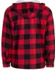 Thermojacke Hoodie Holzfällerjacke , Farbe:rot, Größe:XXL Produktbild-Vorschau 2