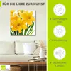 ARTland Leinwandbild Gelbe Narzissen Größe: 100x100 cm Produktbild-Vorschau 2