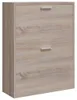 vidaXL Scarpiera in legno effetto rovere con 2 ribalte per Anteprima dell’immagine prodotto 12