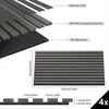 UISEBRT Sada 4 akustických panelů 60×120 cm - stěnové Náhled obrázku produktu 2