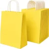 Torba Papierowa Na Prezent Pakiet 240x100x320 ŻÓŁTA 10 szt Podgląd zdjęcia produktu 1