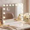 SONGMICS Kosmetikspiegel mit Beleuchtung, 15 LEDs, Dimmbar, Produktbild-Vorschau 1
