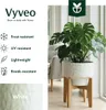 Vyveo - Blumentopf Luno - Weiß - 35x24 Produktbild-Vorschau 2
