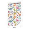 10m VLIES TAPETE Rolle Kinderzimmer Dinosaurier Blumen Produktbild-Vorschau 4