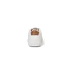 A single white sneaker with brown accents is shown from the back against a white background. Voir les images du produit