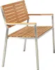 home24 Gartenbank - Teak Massiv / Edelstahl Produktbild-Vorschau 7