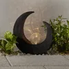 Lindby LED-Solar-Dekoleuchte Adem, rostbraun, Glas, 31 cm Produktbild-Vorschau 3