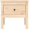 Tavolino 50x50x49 cm in legno di pino massiccio Anteprima dell’immagine prodotto 5