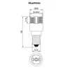 2x Lampensockel Adapter Konverter E14 Fassung auf G9 Sockel Produktbild-Vorschau 2