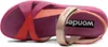 WONDERS Sandalen C6552 Rosa Naturleder Plateau 4 cm Produktbild-Vorschau 3