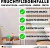 2X Fruchtfliegenfalle OHNE Gift  Germany Lebendfalle für Produktbild-Vorschau 4