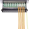 Renkforce Netzwerk-Patchpanel 254 mm (10) CAT 6 1 HE Produktbild-Vorschau 3