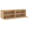vidaXL Szafka wisząca pod TV dąb sonoma 100x30x30 cm Podgląd zdjęcia produktu 6