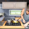 Szafka wisząca do przyczepy kempingowej i kampera, 120 cm x Podgląd zdjęcia produktu 5
