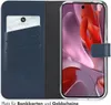 Selencia Echtleder Klapphülle Google Pixel 9A - Blau Produktbild-Vorschau 3