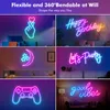 Neon LED Strip RGBIC Silikon,5M Led Streifen IP65 Produktbild-Vorschau 4