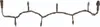 A string of lights with connectors on a white background. Produktbild-Vorschau